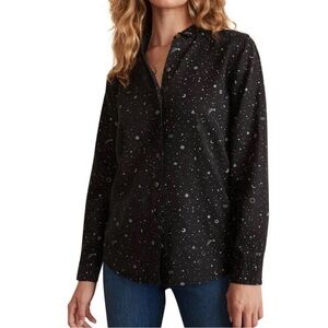 Marine Layer Rebekah Celestial Print Button-Up
Shirt XL